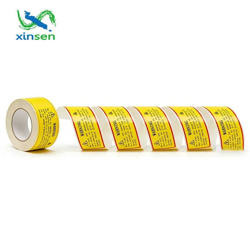 Xinsen Packaging поставляет высококачественные индивидуальные промышленные этикетки для сложных промышленных применений