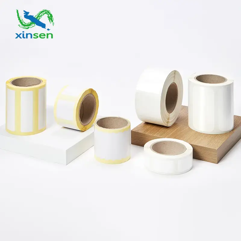 Пустая бумажная этикетка