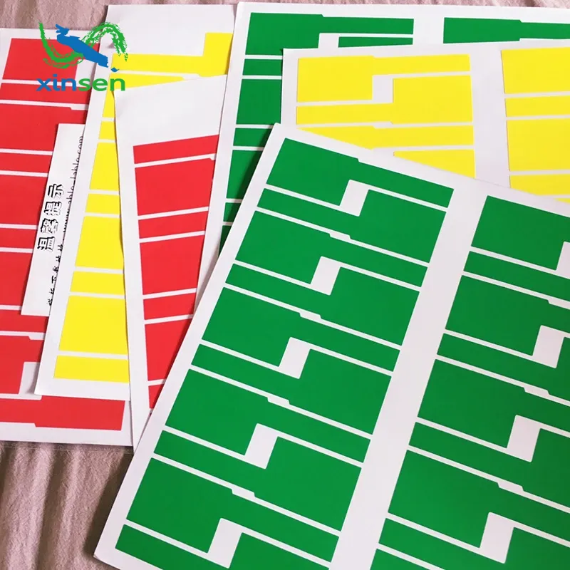 Цветная этикетка зарядного кабеля