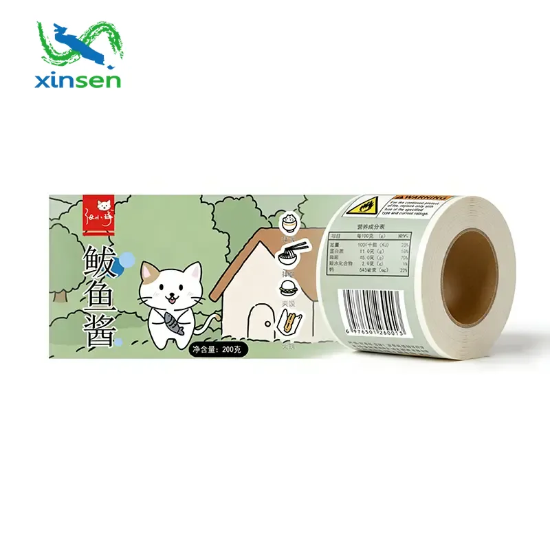 Водонепроницаемая этикетка для замороженных продуктов