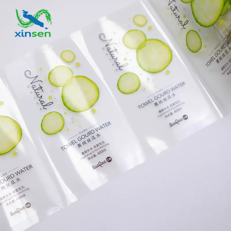 Водонепроницаемая этикетка на бутылке шампуня