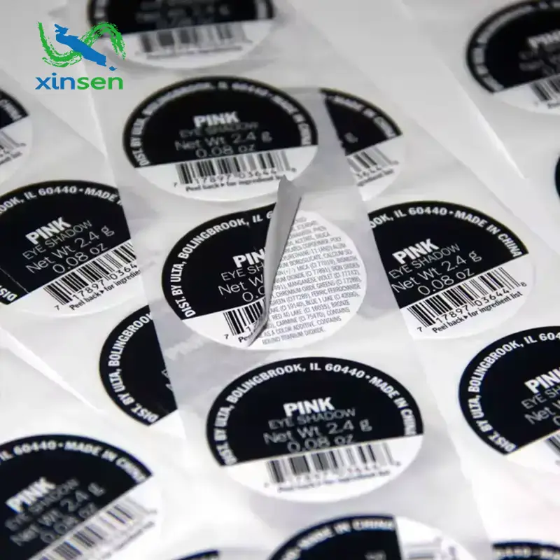 Маленькие многослойные этикетки