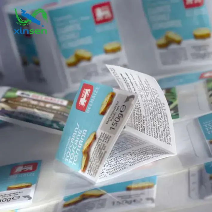 Стандартная многослойная этикетка