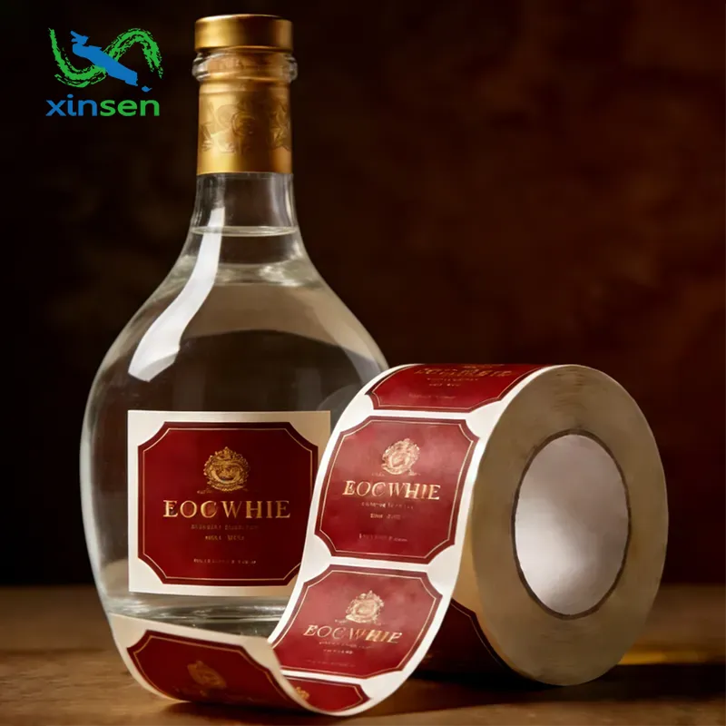 Этикетки для бутылок белого ликера